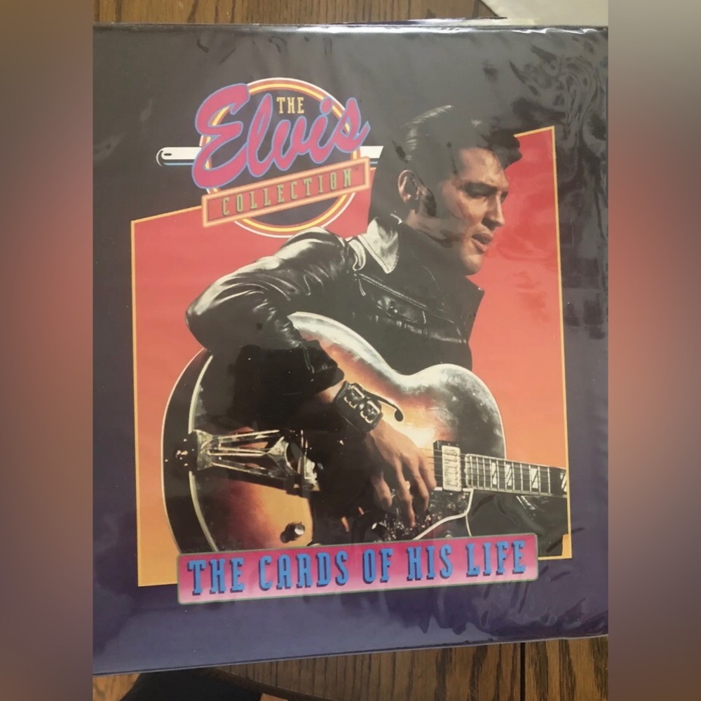 1992  Elvis Cards Of His Life Full Album Loaded Plus Stamps